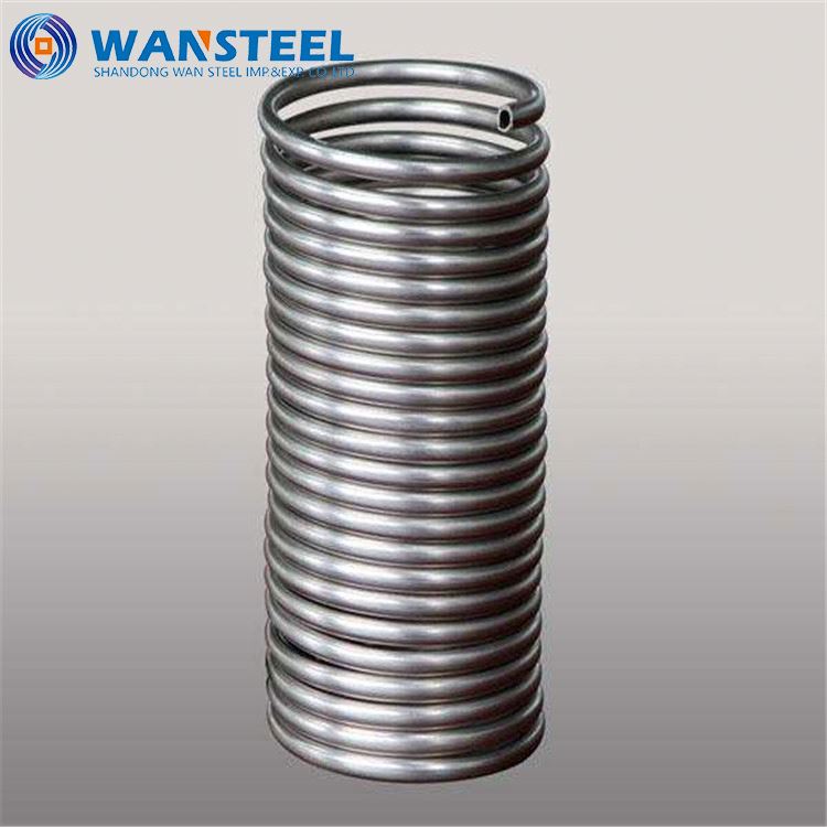 SST hot water heating coil tank+stainless steel boiler pipe coil